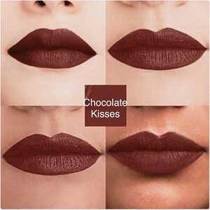 Velvet Matte Lipstick (Chocolate Kisses) Chocolate Brown